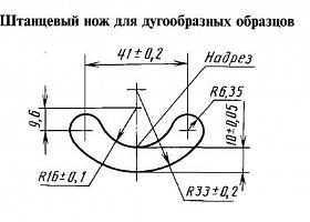 Резина ГОСТ 262-93 (ИСО 34-79)